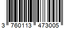 Barcode 3760113473005