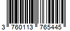 Barcode 3760113765445