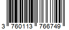 Barcode 3760113766749