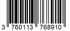 Barcode 3760113768910