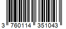 Barcode 3760114351043