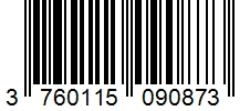 Barcode 3760115090873