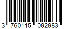 Barcode 3760115092983