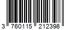 Barcode 3760115212398