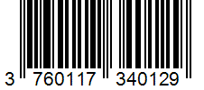 Barcode 3760117340129