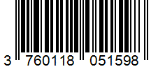 Barcode 3760118051598