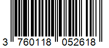 Barcode 3760118052618