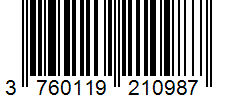 Barcode 3760119210987