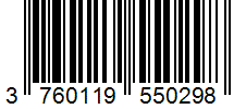 Barcode 3760119550298