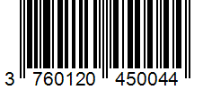 Barcode 3760120450044