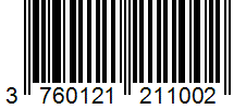 Barcode 3760121211002