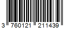 Barcode 3760121211439