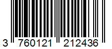 Barcode 3760121212436
