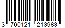 Barcode 3760121213983