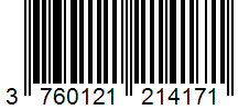 Barcode 3760121214171