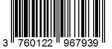Barcode 3760122967939