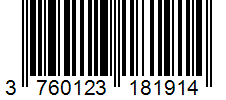 Barcode 3760123181914