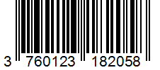 Barcode 3760123182058