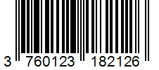 Barcode 3760123182126