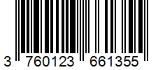 Barcode 3760123661355