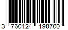 Barcode 3760124190700