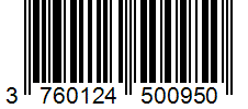 Barcode 3760124500950