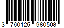 Barcode 3760125980508