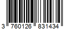 Barcode 3760126831434