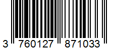 Barcode 3760127871033