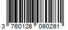 Barcode 3760128080281