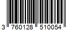 Barcode 3760128510054