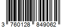 Barcode 3760128849062