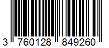 Barcode 3760128849260