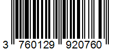 Barcode 3760129920760
