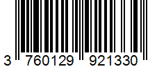 Barcode 3760129921330