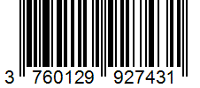 Barcode 3760129927431