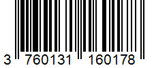 Barcode 3760131160178