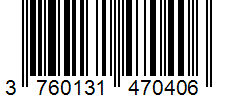 Barcode 3760131470406