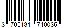 Barcode 3760131740035