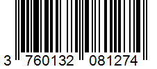 Barcode 3760132081274