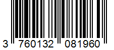 Barcode 3760132081960