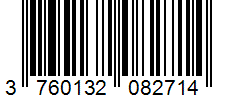 Barcode 3760132082714