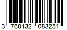 Barcode 3760132083254
