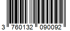 Barcode 3760132090092