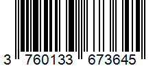 Barcode 3760133673645
