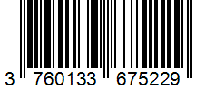 Barcode 3760133675229