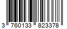 Barcode 3760133823378