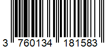 Barcode 3760134181583