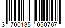 Barcode 3760135650767