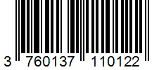 Barcode 3760137110122